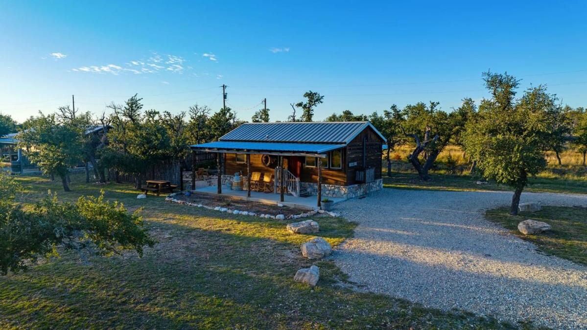 Rockin' R - Rustic Star Cabin Fredericksburg Dış mekan fotoğraf