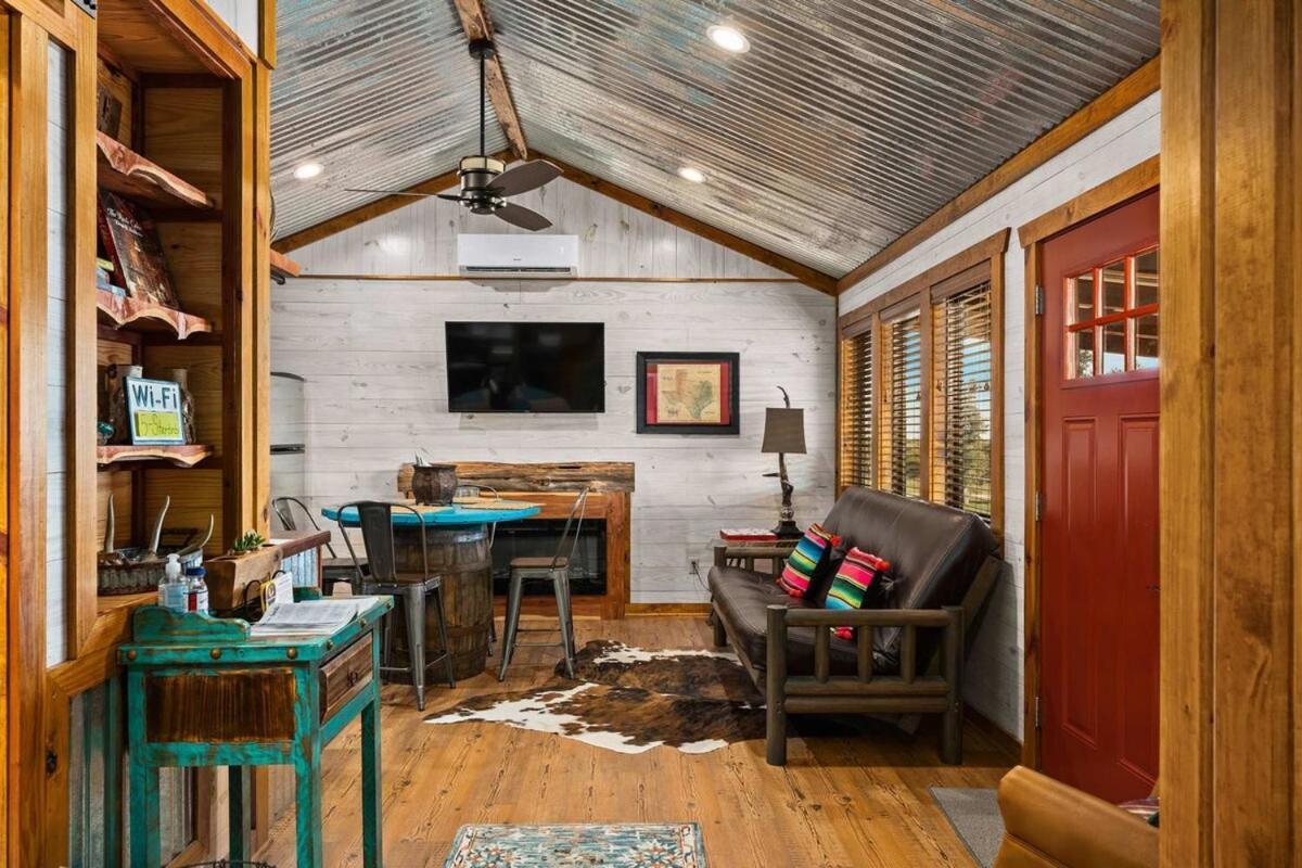 Rockin' R - Rustic Star Cabin Fredericksburg Dış mekan fotoğraf