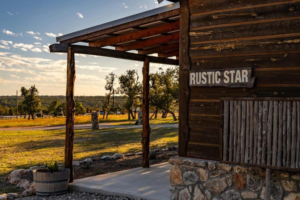 Rockin' R - Rustic Star Cabin Fredericksburg Dış mekan fotoğraf